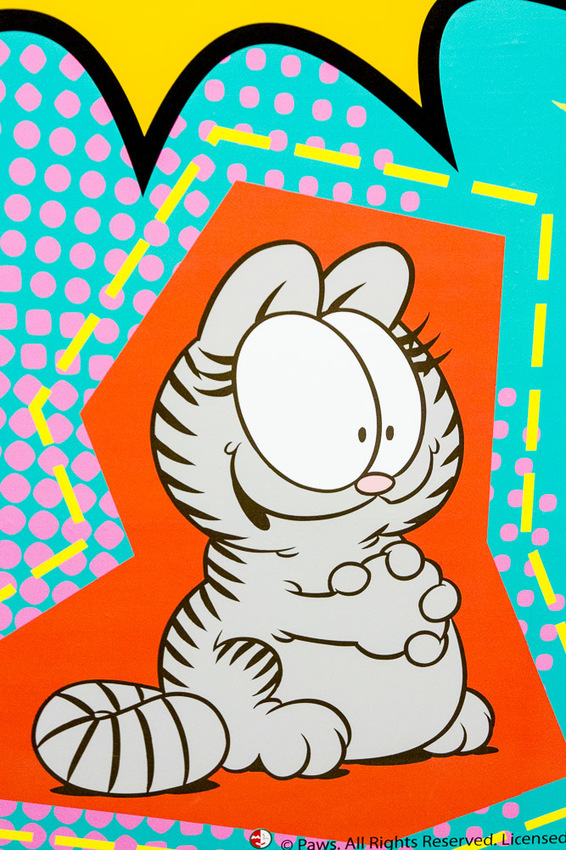 【台北展覽】加菲貓40周年特展～慵懶成性、愛吃有理的胖橘貓，20個萌萌立體加菲貓等你來拍