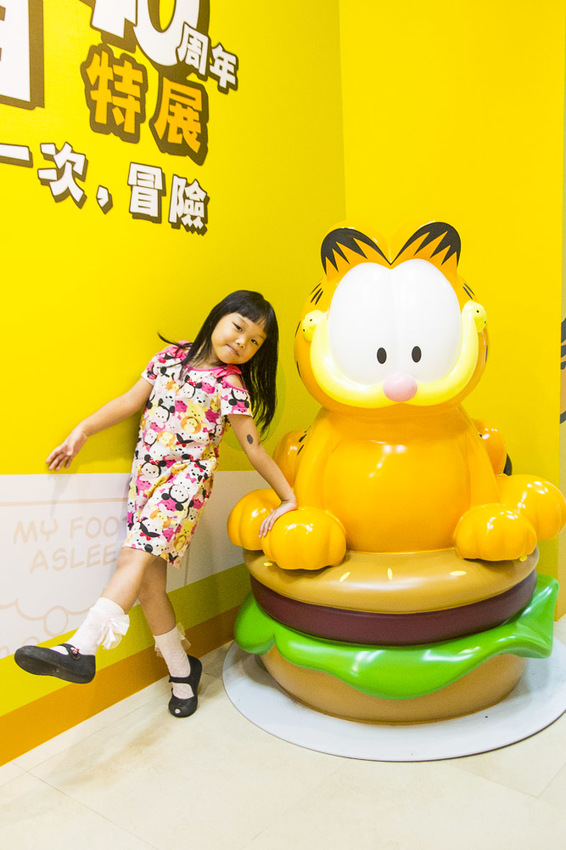 【台北展覽】加菲貓40周年特展～慵懶成性、愛吃有理的胖橘貓，20個萌萌立體加菲貓等你來拍