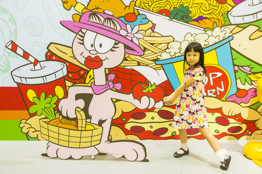 【台北展覽】加菲貓40周年特展～慵懶成性、愛吃有理的胖橘貓，20個萌萌立體加菲貓等你來拍