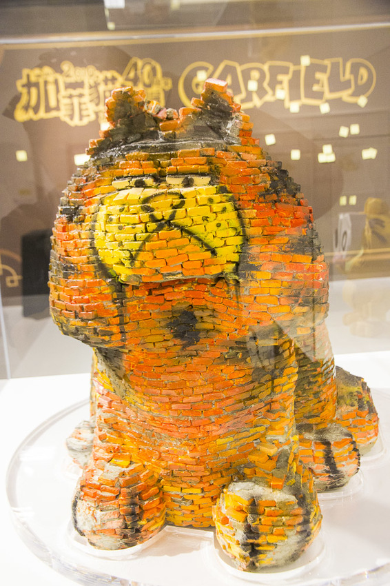 【台北展覽】加菲貓40周年特展～慵懶成性、愛吃有理的胖橘貓，20個萌萌立體加菲貓等你來拍