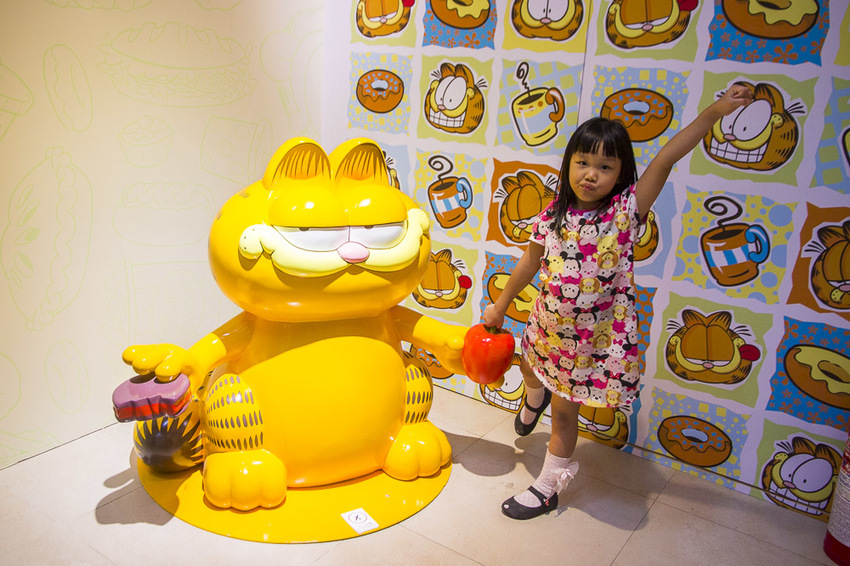 【台北展覽】加菲貓40周年特展～慵懶成性、愛吃有理的胖橘貓，20個萌萌立體加菲貓等你來拍