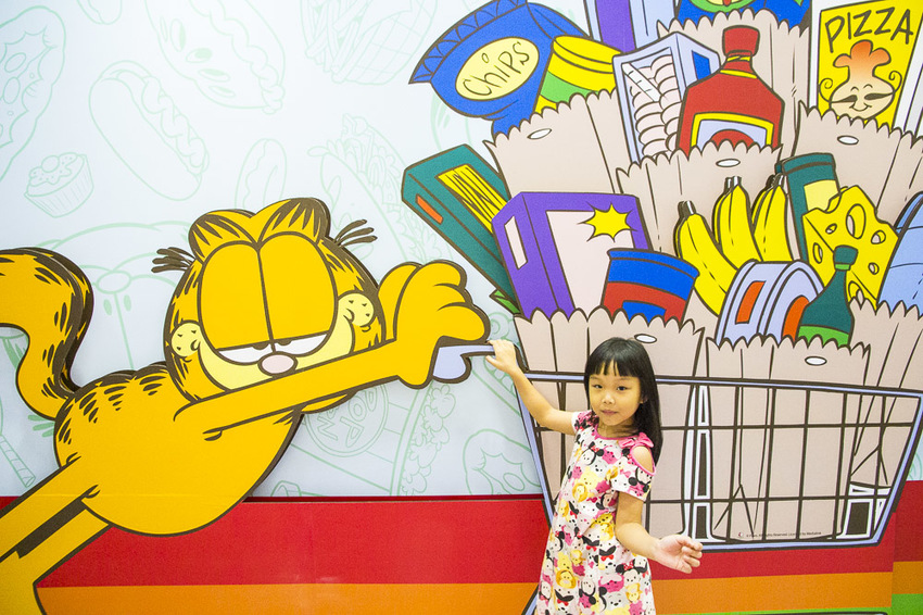 【台北展覽】加菲貓40周年特展～慵懶成性、愛吃有理的胖橘貓，20個萌萌立體加菲貓等你來拍