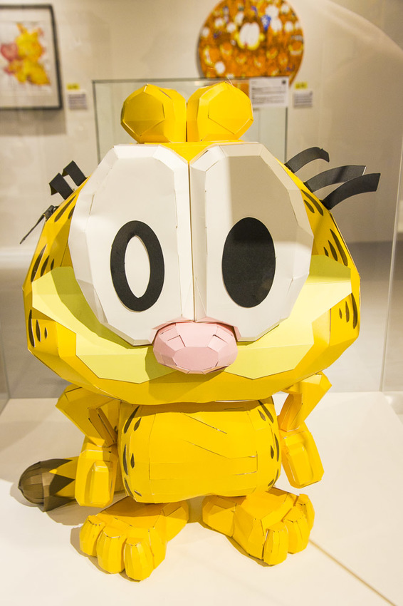 【台北展覽】加菲貓40周年特展～慵懶成性、愛吃有理的胖橘貓，20個萌萌立體加菲貓等你來拍