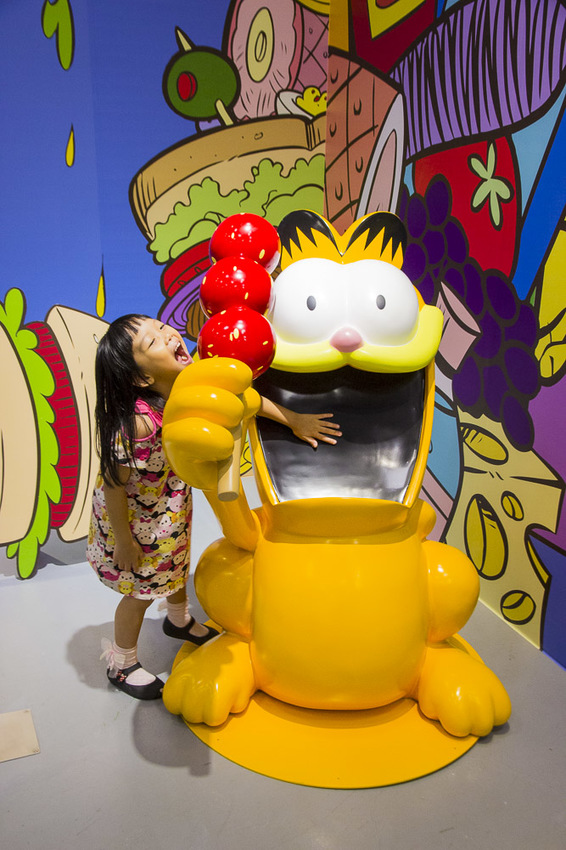 【台北展覽】加菲貓40周年特展～慵懶成性、愛吃有理的胖橘貓，20個萌萌立體加菲貓等你來拍