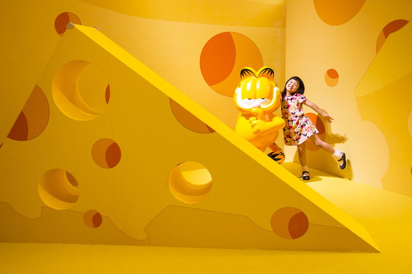 【台北展覽】加菲貓40周年特展～慵懶成性、愛吃有理的胖橘貓，20個萌萌立體加菲貓等你來拍