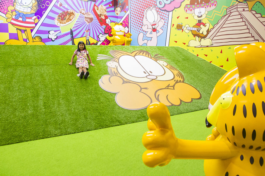 【台北展覽】加菲貓40周年特展～慵懶成性、愛吃有理的胖橘貓，20個萌萌立體加菲貓等你來拍