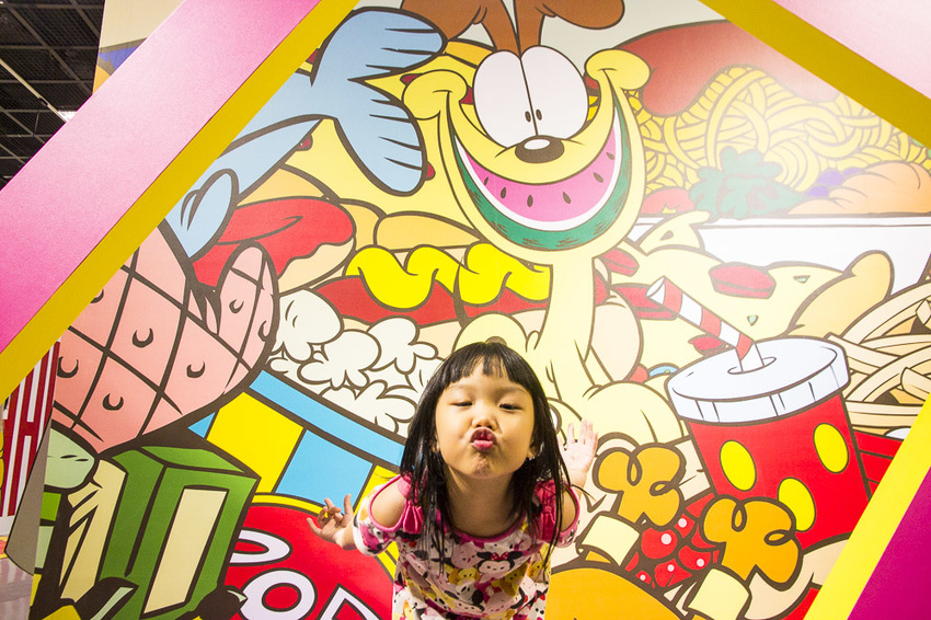 【台北展覽】加菲貓40周年特展～慵懶成性、愛吃有理的胖橘貓，20個萌萌立體加菲貓等你來拍