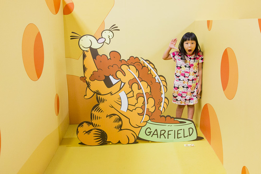 【台北展覽】加菲貓40周年特展～慵懶成性、愛吃有理的胖橘貓，20個萌萌立體加菲貓等你來拍