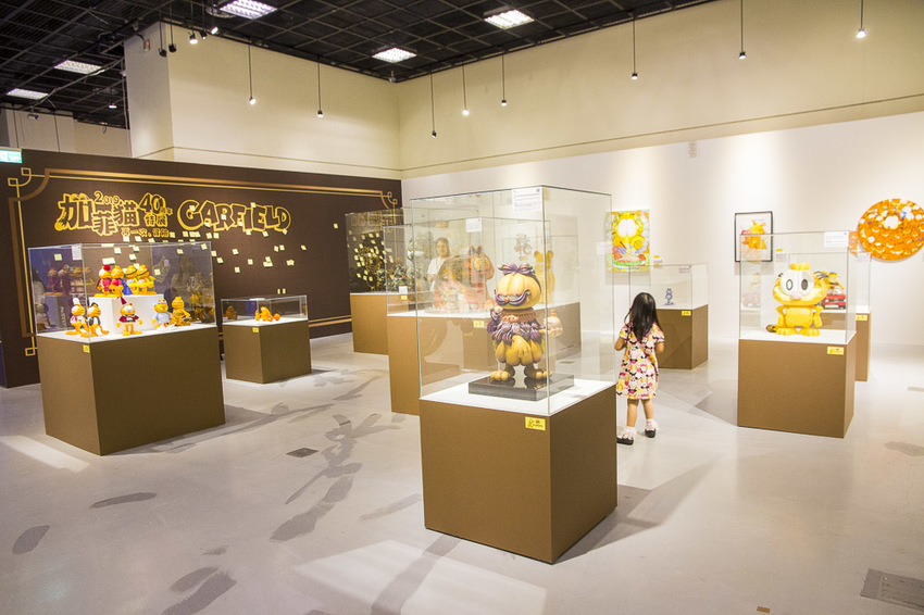 【台北展覽】加菲貓40周年特展～慵懶成性、愛吃有理的胖橘貓，20個萌萌立體加菲貓等你來拍