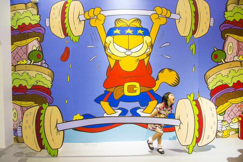 【台北展覽】加菲貓40周年特展～慵懶成性、愛吃有理的胖橘貓，20個萌萌立體加菲貓等你來拍