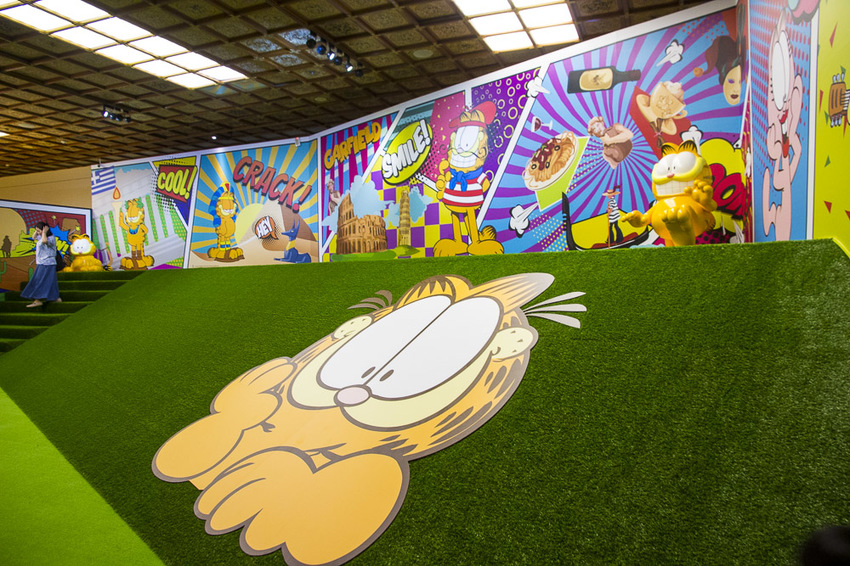 【台北展覽】加菲貓40周年特展～慵懶成性、愛吃有理的胖橘貓，20個萌萌立體加菲貓等你來拍