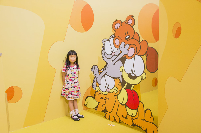 【台北展覽】加菲貓40周年特展～慵懶成性、愛吃有理的胖橘貓，20個萌萌立體加菲貓等你來拍