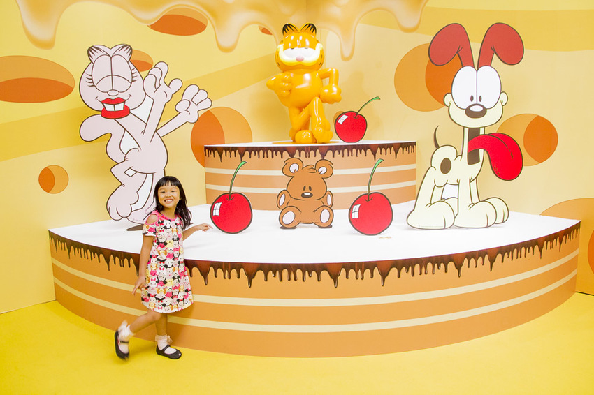 【台北展覽】加菲貓40周年特展～慵懶成性、愛吃有理的胖橘貓，20個萌萌立體加菲貓等你來拍