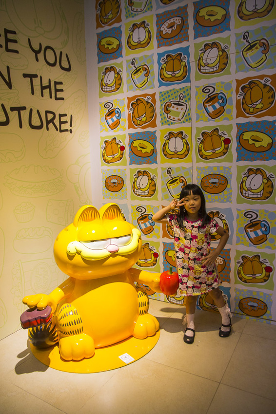 【台北展覽】加菲貓40周年特展～慵懶成性、愛吃有理的胖橘貓，20個萌萌立體加菲貓等你來拍