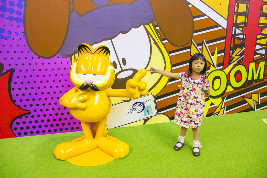 【台北展覽】加菲貓40周年特展～慵懶成性、愛吃有理的胖橘貓，20個萌萌立體加菲貓等你來拍