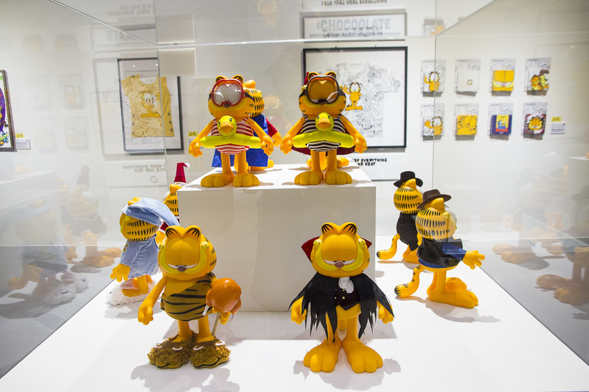 【台北展覽】加菲貓40周年特展～慵懶成性、愛吃有理的胖橘貓，20個萌萌立體加菲貓等你來拍