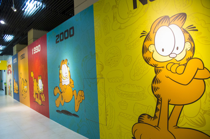 【台北展覽】加菲貓40周年特展～慵懶成性、愛吃有理的胖橘貓，20個萌萌立體加菲貓等你來拍