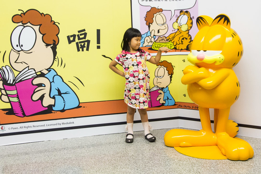 【台北展覽】加菲貓40周年特展～慵懶成性、愛吃有理的胖橘貓，20個萌萌立體加菲貓等你來拍