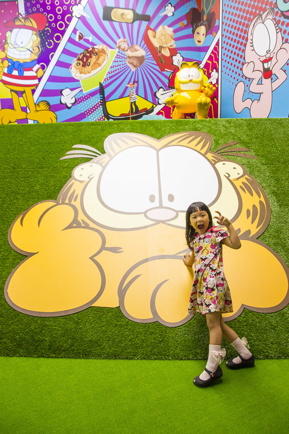 【台北展覽】加菲貓40周年特展～慵懶成性、愛吃有理的胖橘貓，20個萌萌立體加菲貓等你來拍