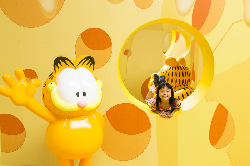 【台北展覽】加菲貓40周年特展～慵懶成性、愛吃有理的胖橘貓，20個萌萌立體加菲貓等你來拍