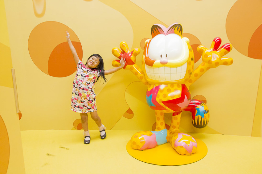 【台北展覽】加菲貓40周年特展～慵懶成性、愛吃有理的胖橘貓，20個萌萌立體加菲貓等你來拍