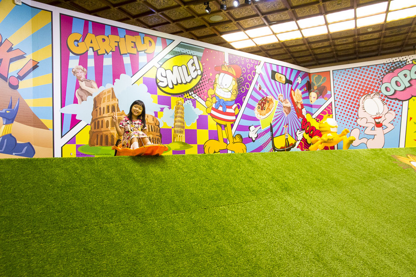 【台北展覽】加菲貓40周年特展～慵懶成性、愛吃有理的胖橘貓，20個萌萌立體加菲貓等你來拍