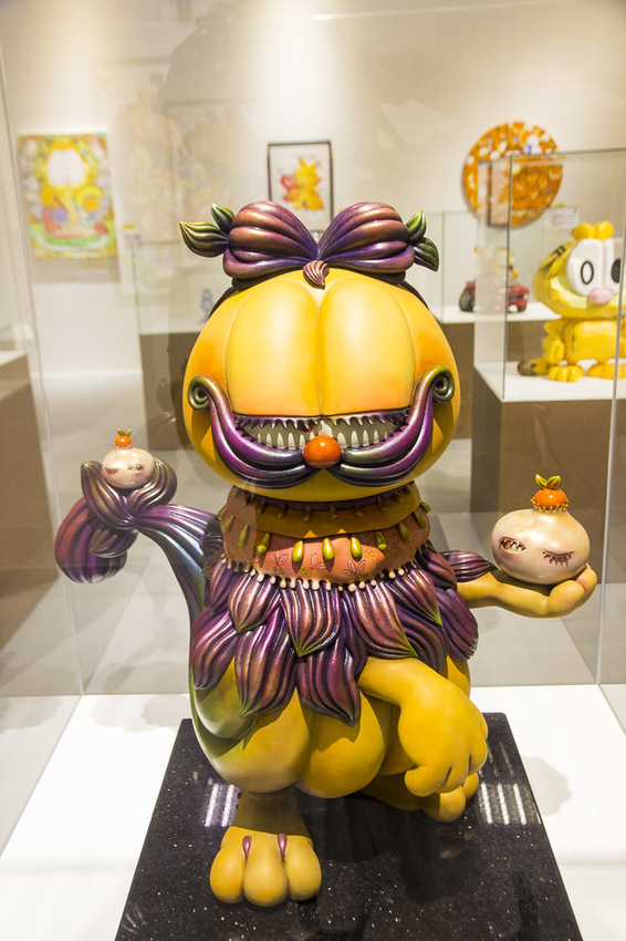 【台北展覽】加菲貓40周年特展～慵懶成性、愛吃有理的胖橘貓，20個萌萌立體加菲貓等你來拍