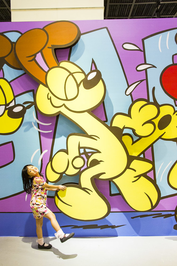 【台北展覽】加菲貓40周年特展～慵懶成性、愛吃有理的胖橘貓，20個萌萌立體加菲貓等你來拍