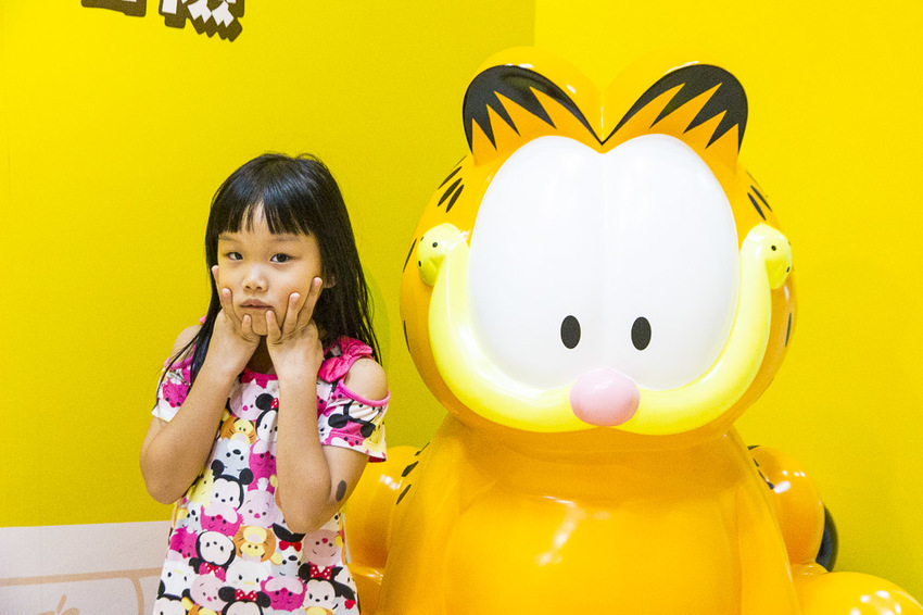 【台北展覽】加菲貓40周年特展～慵懶成性、愛吃有理的胖橘貓，20個萌萌立體加菲貓等你來拍