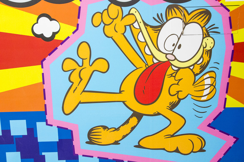 【台北展覽】加菲貓40周年特展～慵懶成性、愛吃有理的胖橘貓，20個萌萌立體加菲貓等你來拍