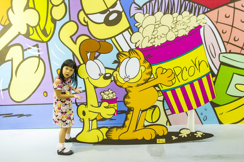 【台北展覽】加菲貓40周年特展～慵懶成性、愛吃有理的胖橘貓，20個萌萌立體加菲貓等你來拍