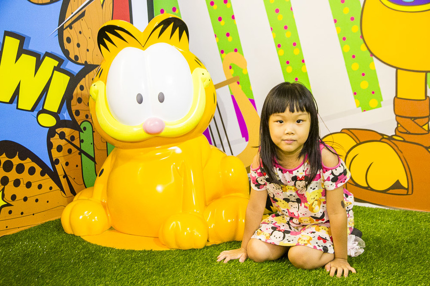 【台北展覽】加菲貓40周年特展～慵懶成性、愛吃有理的胖橘貓，20個萌萌立體加菲貓等你來拍