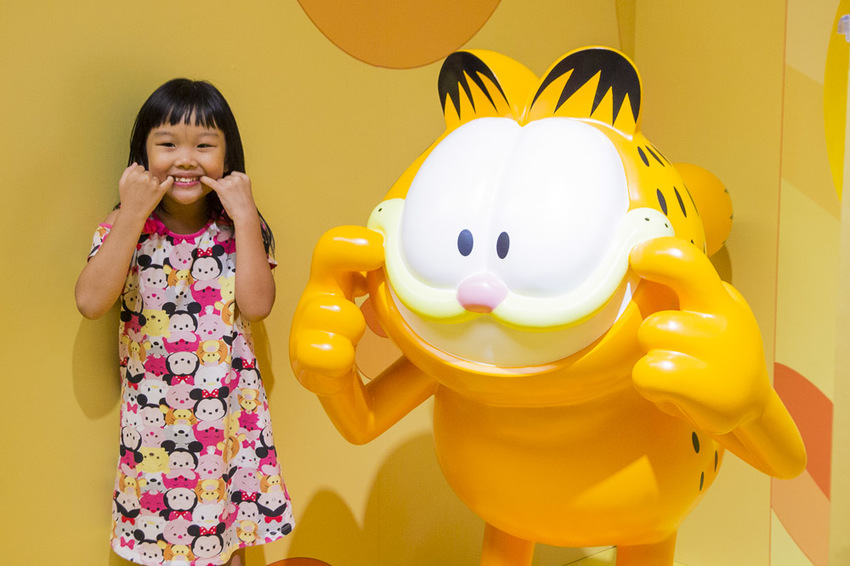 【台北展覽】加菲貓40周年特展～慵懶成性、愛吃有理的胖橘貓，20個萌萌立體加菲貓等你來拍