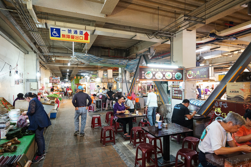 [花蓮早餐推薦]二訪鼎吉大腸鮮蚵麵線/爌肉飯-這家蚵仔超大顆又鮮美 雙料大腸麵線必吃 花蓮重慶市場美食