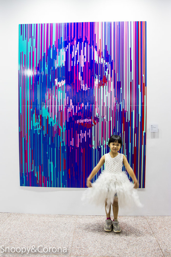 【台北展覽】聚膠行動 #TapeArt 全球首展～用膠帶貼出藝術，從平面畫作至立體空間，還有炫麗的夜視長廊