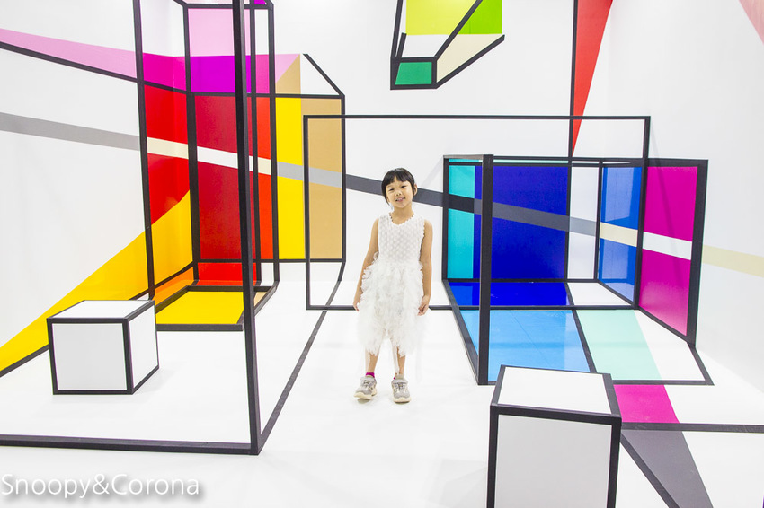 【台北展覽】聚膠行動 #TapeArt 全球首展～用膠帶貼出藝術，從平面畫作至立體空間，還有炫麗的夜視長廊