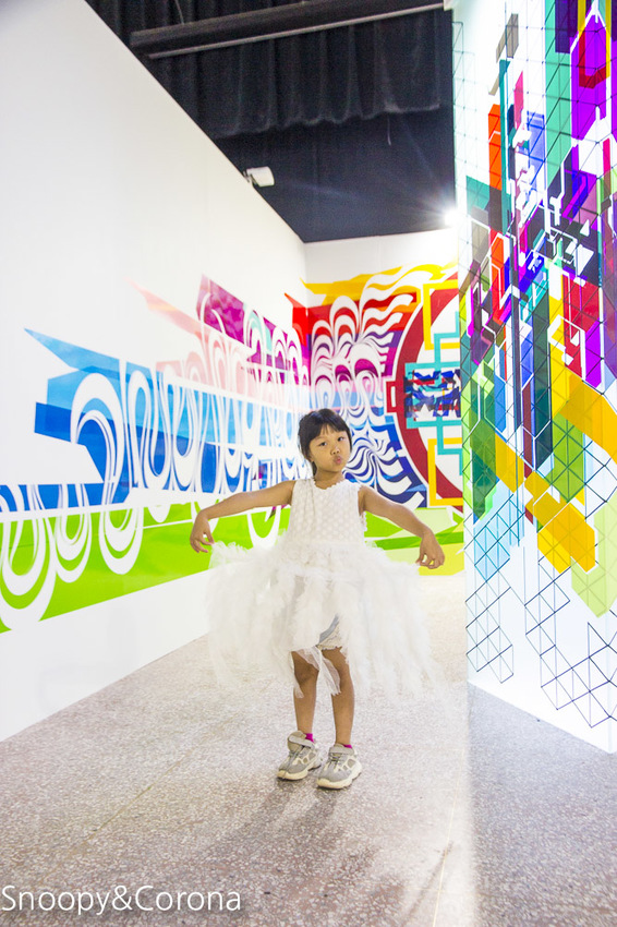 【台北展覽】聚膠行動 #TapeArt 全球首展～用膠帶貼出藝術，從平面畫作至立體空間，還有炫麗的夜視長廊