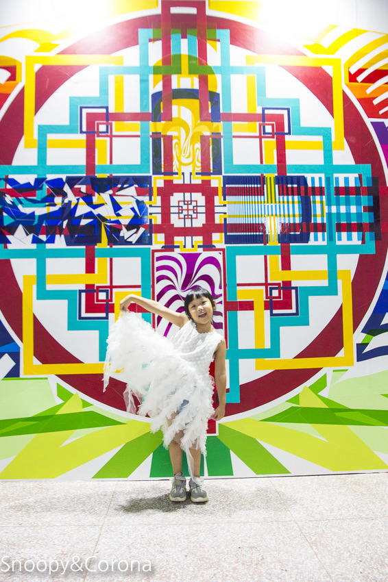 【台北展覽】聚膠行動 #TapeArt 全球首展～用膠帶貼出藝術，從平面畫作至立體空間，還有炫麗的夜視長廊