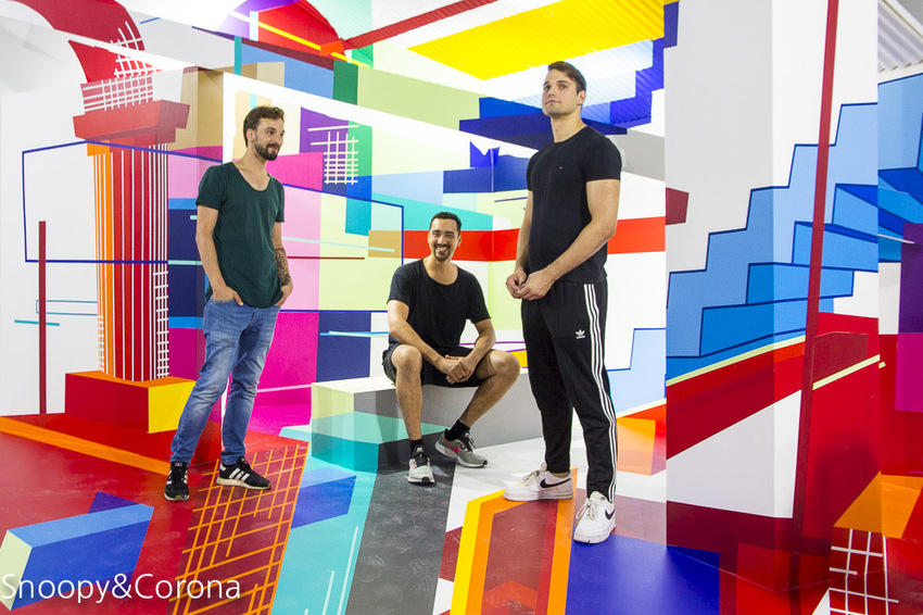 【台北展覽】聚膠行動 #TapeArt 全球首展～用膠帶貼出藝術，從平面畫作至立體空間，還有炫麗的夜視長廊