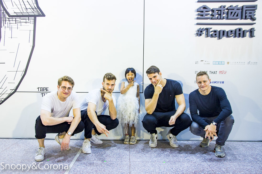 【台北展覽】聚膠行動 #TapeArt 全球首展～用膠帶貼出藝術，從平面畫作至立體空間，還有炫麗的夜視長廊