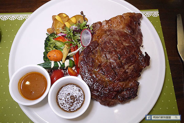 內湖義式餐廳【CalaCala義大利廚房內湖店】比臉大厚切沙朗牛排/義式鄉村風餐廳