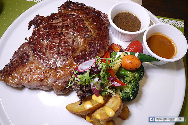 內湖義式餐廳【CalaCala義大利廚房內湖店】比臉大厚切沙朗牛排/義式鄉村風餐廳