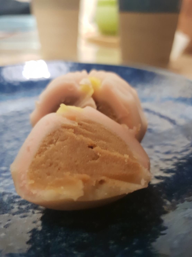 【花蓮.市區】豆和寮日式甜點。寵物友善須裝提籠。推培茶歐蕾+伯爵茶和果子+抹茶提拉米蘇+櫻花水信水餅