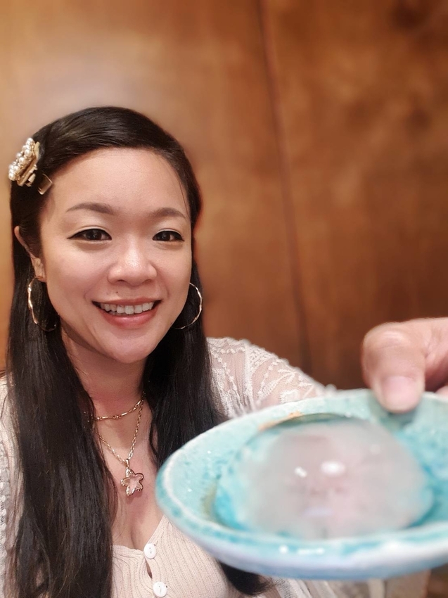 【花蓮.市區】豆和寮日式甜點。寵物友善須裝提籠。推培茶歐蕾+伯爵茶和果子+抹茶提拉米蘇+櫻花水信水餅