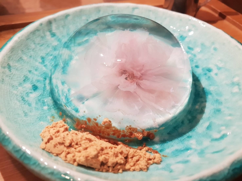 【花蓮.市區】豆和寮日式甜點。寵物友善須裝提籠。推培茶歐蕾+伯爵茶和果子+抹茶提拉米蘇+櫻花水信水餅