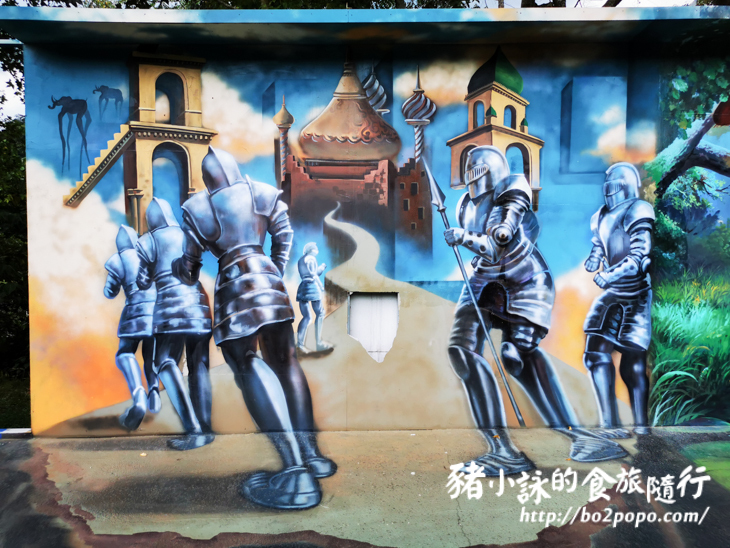 南投。竹山》海盜村景觀彩繪園區。適合網美拍照打卡的景點