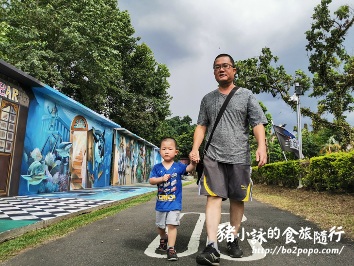 南投。竹山》海盜村景觀彩繪園區。適合網美拍照打卡的景點