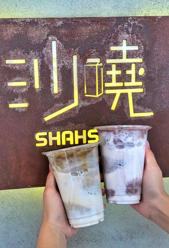 中部人氣名店來台南囉!你在喝「沙曉 」?【沙曉綠豆沙牛乳】 均一價40元 還有隱藏版「黑豆沙牛乳」快來跟上是沙曉風吧 台南美食l台南新店 | 小白只饗ㄔ美食