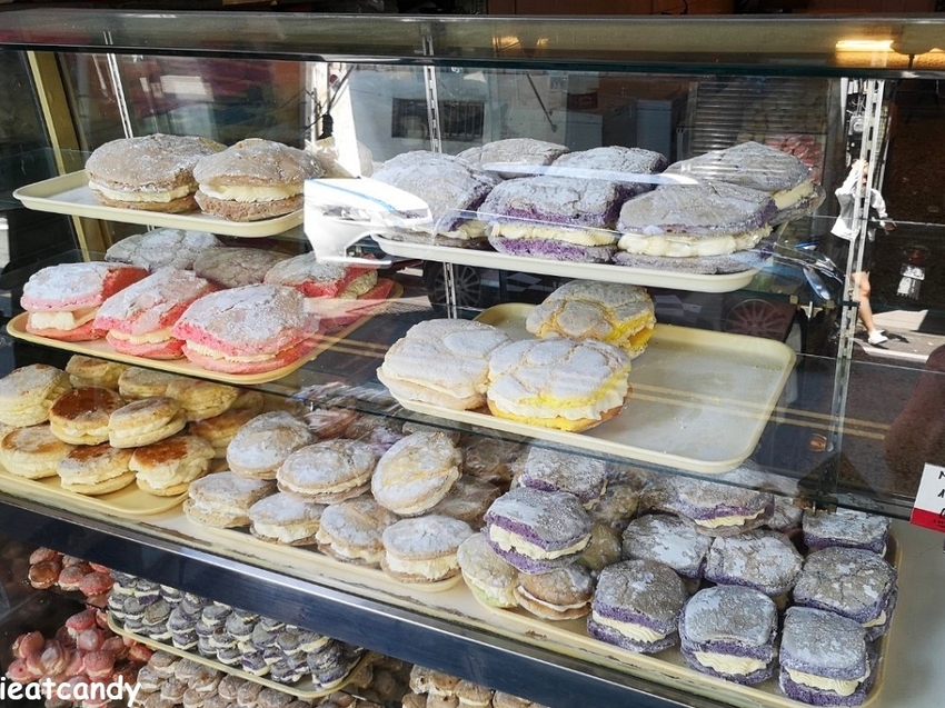 埔里美食_惠豐麵包店│埔里傳統點心店，IG熱門打卡店，彩色台式馬卡龍牆超吸睛。 - 愛伊特candy的分享樂園