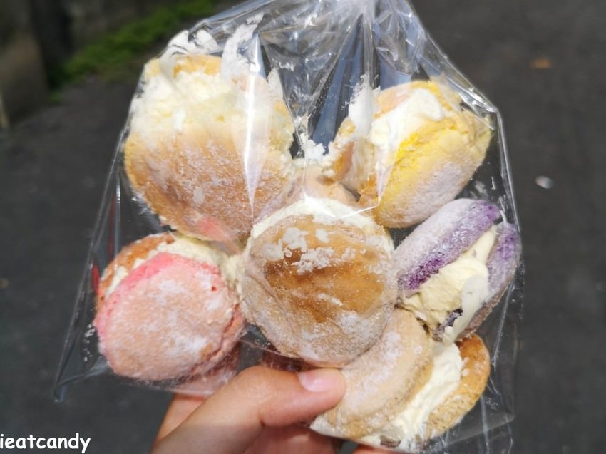 埔里美食_惠豐麵包店│埔里傳統點心店，IG熱門打卡店，彩色台式馬卡龍牆超吸睛。 - 愛伊特candy的分享樂園